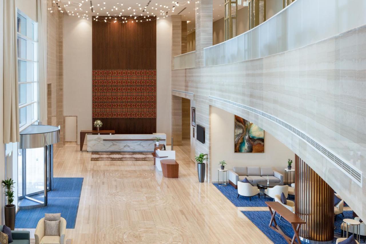 Hotel Dusitd2 Salwa Ad Dawhah Esterno foto Lobby